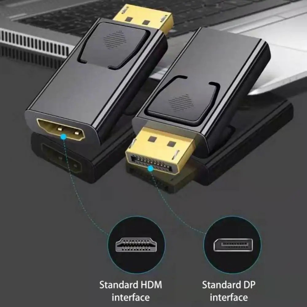 DisplayPort to HDMI Adapter Cables Converter Display Port Male Mini DP to Female HDMI Cable Adapter