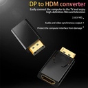 DisplayPort to HDMI Adapter Cables Converter Display Port Male Mini DP to Female HDMI Cable Adapter