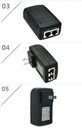 POE power supply 12V1A bridge POE Ethernet communication adapter wireless AP monitoring POE power supply module
