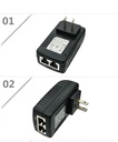 POE power supply 12V1A bridge POE Ethernet communication adapter wireless AP monitoring POE power supply module