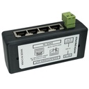 POE Injector 4 Ports POE Splitter 12V- 48V for CCTV Network POE Camera Power Supply Switch Over Ethernet IEEE802.3af