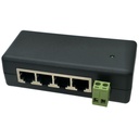 POE Injector 4 Ports POE Splitter 12V- 48V for CCTV Network POE Camera Power Supply Switch Over Ethernet IEEE802.3af