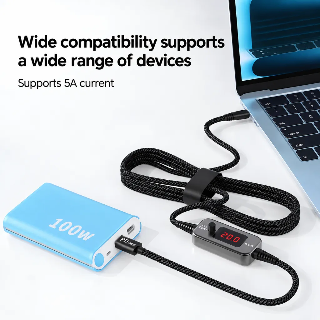 Wide Compatibility 100W Charging Setup.webp