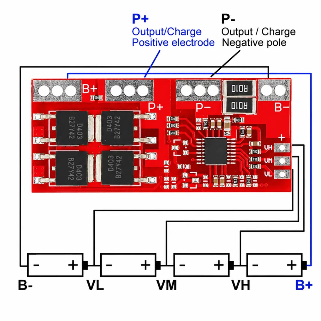 Red BMS Battery Wiring Diagram.webp