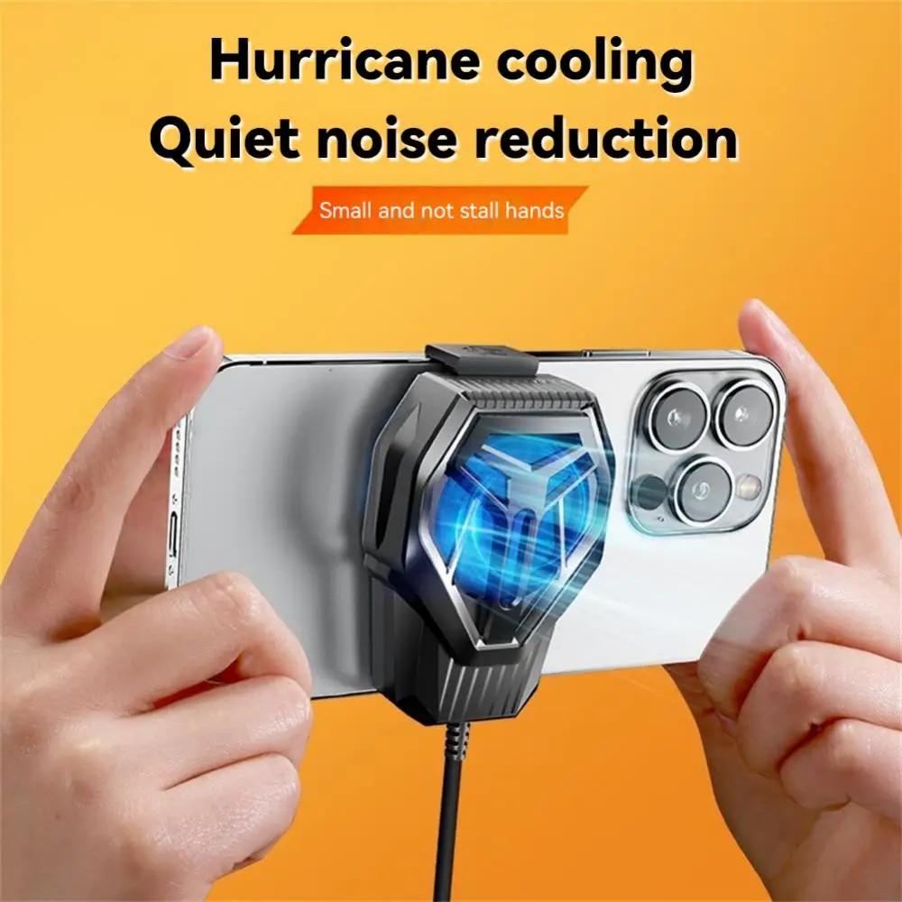S10 Silent Phone Cooler Turbo Fan Fast Cooling Phone Back Cooler