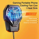 S10 Silent Phone Cooler Turbo Fan Fast Cooling Phone Back Cooler