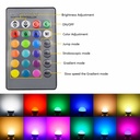 E27 RGB LED Sopt light With Remote 3W 85-265V LED RGB Bulb Light 16 Color Change lamp