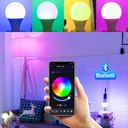 Tuya Smart Led Bulb Light 10W Bluetooth-compatible Lamp E27 RGBCW Led Lamp Color Changing Lamp RGB+CCT Decor Home