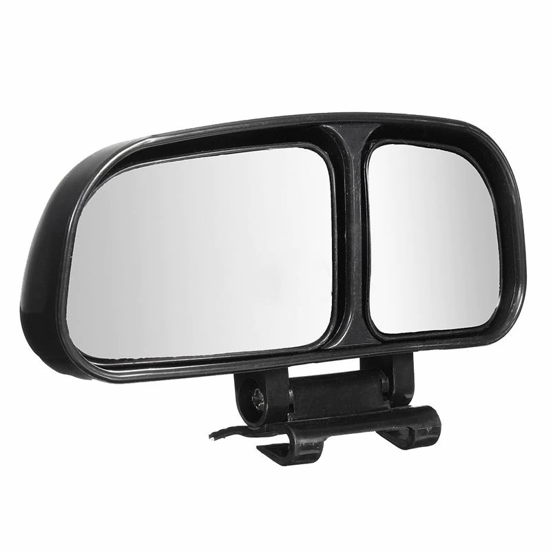Blind Spot Mirror With Dual Convex Mirrors Adjustable Rear View Mirror