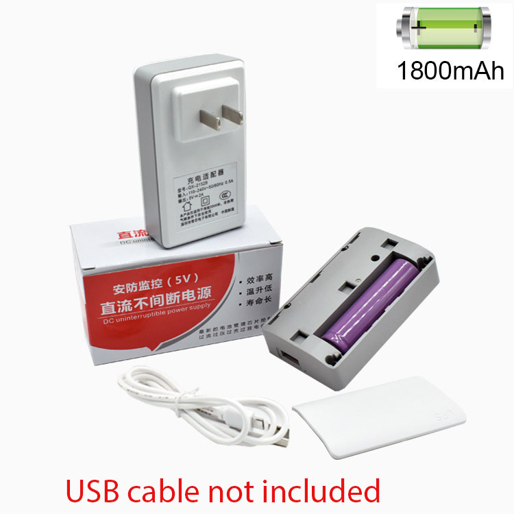 Mini DC UPS Uninterruptible Power Supply Is a Standby Energy Storage Power Supply 5V 1800mAh for CCTV Camera