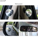 1 PC Car Back Seat Rear Passenger Get Off B-pillar Small Round Mirror Eliminate Blind Spot Dead Zone Mirror
