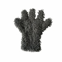 Car chenille gloves, double-sided car cleaning gloves, car washing gloves