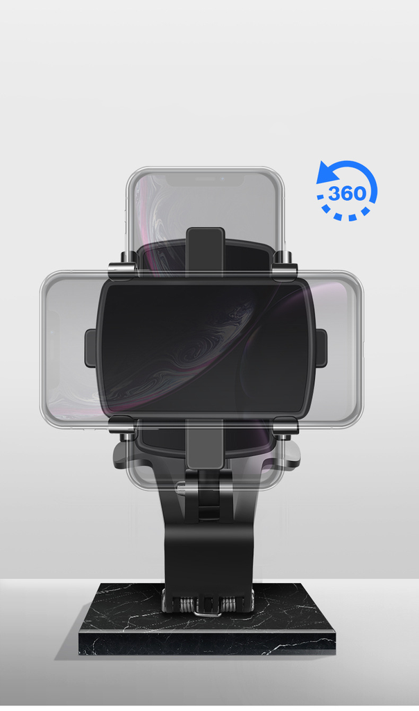 Car dashboard phone holder