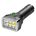 6 Led Portable Flashlight USB Rechargeable 4 Mode Flashlights