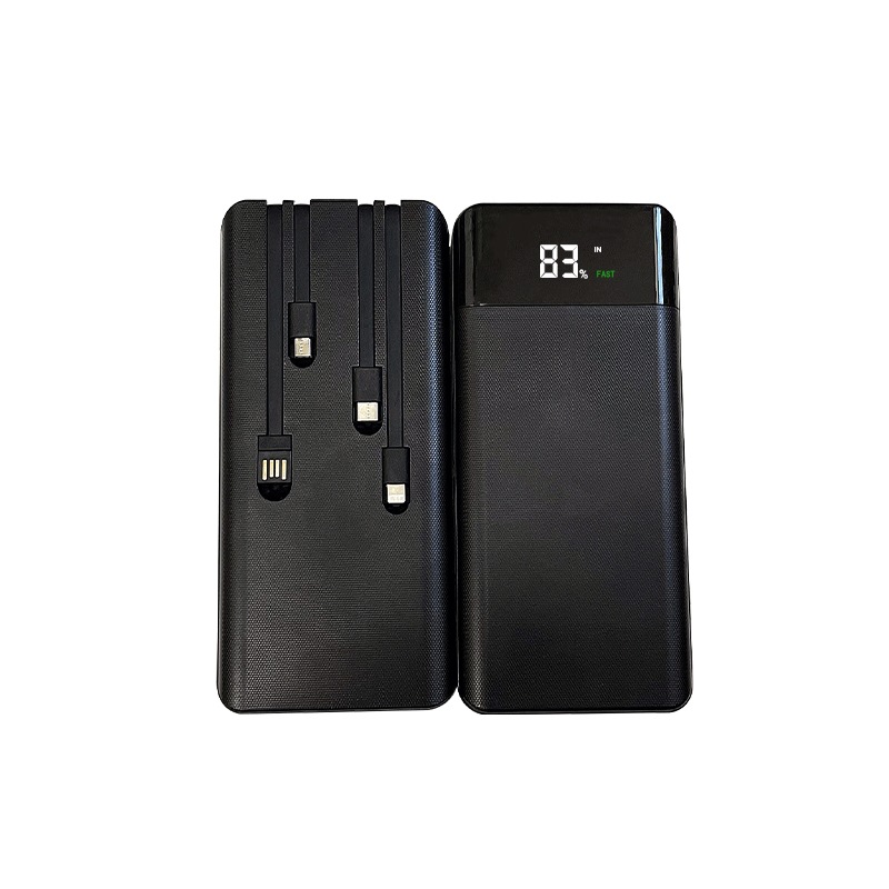 14-section PD fast charging Diy 18650/18700/20700/21700 batteries power bank removable shell case with 4 charging cable (without batteries)