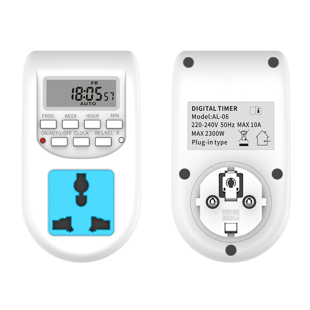 Multi-purpose socket controller timing switch socket digital timer plug