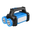 Portable COB work lamp LED rechargeable flashlight