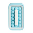 Two-in-one Ice Cube Mold Removable Storage Box Stretched Round Ice Cube Tray Cube Makers DIY Ice Mould