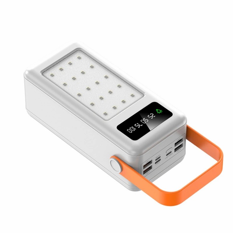 DIY 22.5W Power Bank Case 28 * 18650 PD QC3.0 USB Battery Fast Charger Box Shell No Battery Welding-Free Power Bank DIY Case