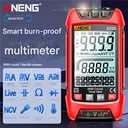 ANENG SZ02 Digital Multimeter Capacitance 9999 Counts NCV AC/DC Current Voltage Intelligent Anti-burn Auto Range Testers Tools