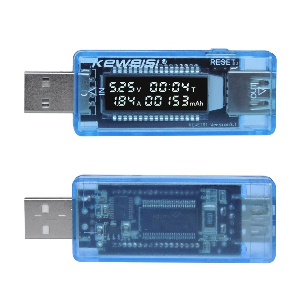 KWS-V20 Universal LCD USB Current Voltage Doctor Charger Capacity Tester Tool For Mobile Phone & Power Bank & Computer