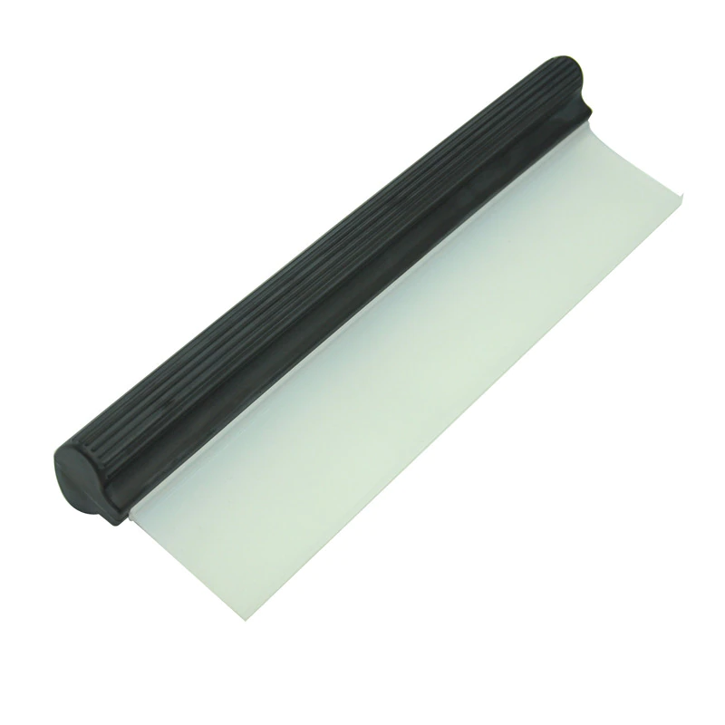 Flexible Soft Silicone Wiper Car Window Cleaning Glass Scraper Silicone Handy Squeegee Car Blade Clean Scraping Film Scraper