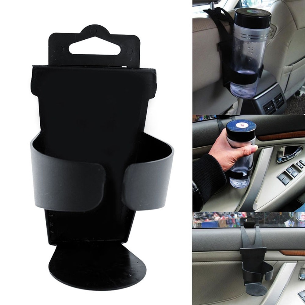 Car Truck drink water bottle holder Universal Black Beverage Cup Holder Auto Door Mount Drink Bottle stand