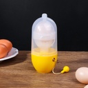 Hand Pull Egg Shaker Creative Mini Whirlwind Puller Blender Golden Egg Maker Egg Yolk Protein Mixer Egg Tool