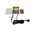 12v monitoring power outage 18650 battery life power voltage LED display outdoor rainproof ups