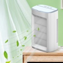 Multifunction Mini Fan USB Electric Air Cooler Water Spray Mist 3 Gear Speed Air Cooling Fan Humidifier