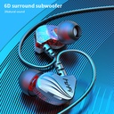 S2000 3.5mm Wired Headset Stereo Earbud Headphones With Mic