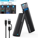 M.2 NVME NGFF External SSD Case NGFF SATA Solid State Drive Enclosure USB3.1 Type C Mobile M2 SSD Box Gen2 10Gbps