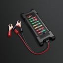 Battery Tester 12V/24V Smart LED Lawn Mower Motor Yacht Car Battery Tester Clip Model