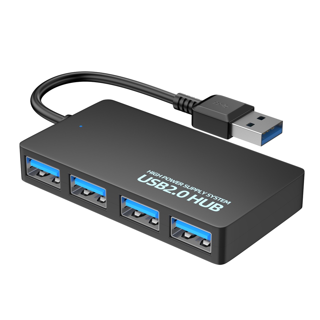 Four-port ultra-thin USB 3.0 hub splitter USB computer docking station hub expander