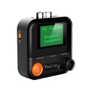 Wireless Bluetooth-compatible 5.2 Receiver HiFi Stereo Audio Adapter With Display Support AUX 2RCA TF