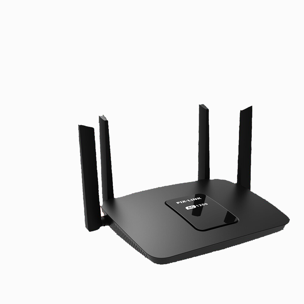 PIXLINK AC1200 Wifi Router Gigabit 2.4G 5.0GHz Dual-Band 1200Mbps Wireless Router Wifi RPT With 4 High Gain Antennas