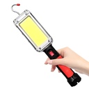 Portable Led Work Light with 18650 battery 700lm Waterproof USB Rechargeable Cob Flashlight Lantern With Hook
