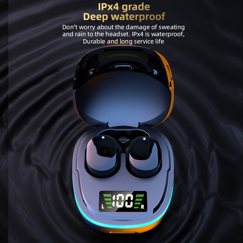 TWS G9S Wireless Bluetooth Headset Noise Reduction Earphones True Wireless Headphones Sports HiFi LED Display Earbuds