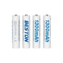 Beston 1.2V Ni-MH 7th rechargeable battery 1300mah AAA battery