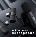 k9 wireless microphone short video recording intelligent noise reduction microphone one to two MIC