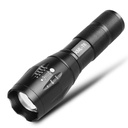 Powerful Led Flashlight XML T6 Torch Waterproof Flashlights 5-Modes Zoomable Light 18650 Rechargeable Battery Or AAA