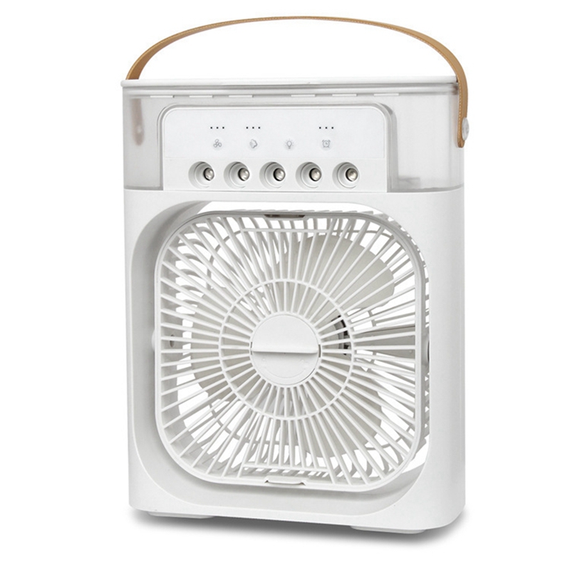 Portable Water Mist Fan Air Cooler Water Cooling Spray Fan USB Desktop Humidification Fan Mini Air Cooling Fan