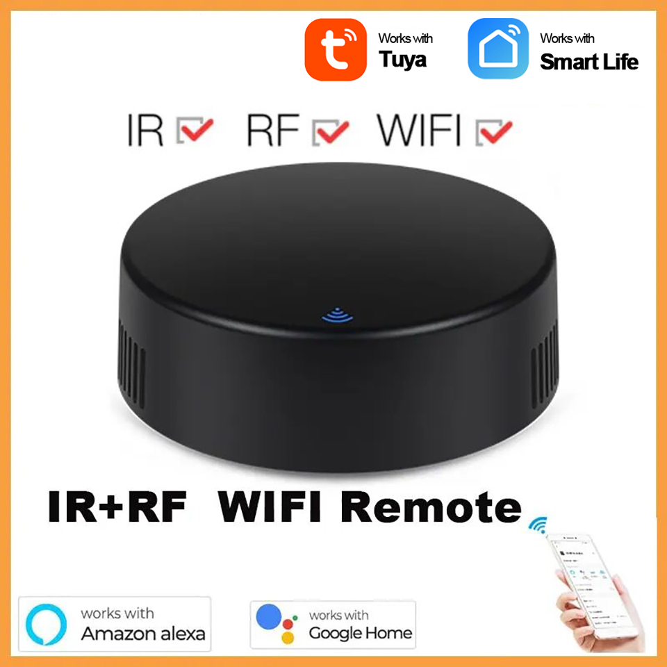 WiFi IR RF 433Mhz Remote Control Tuya Smart Remote Controller