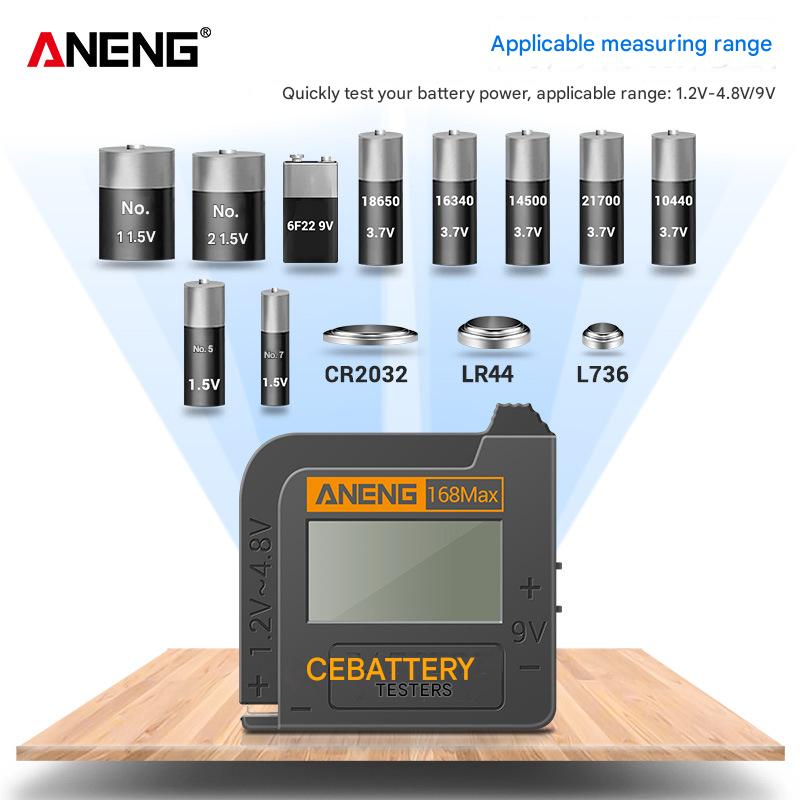 ANENG 168Max Digital Universal Battery Tester