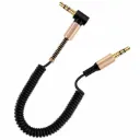 3.5mm Male To 3.5mm Male Jack Audio Aux Cable Adapter Connector