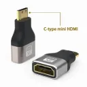 Mini/Micro HDMI To HDMI 8K 60Hz 4K 120Hz/144Hz Male To Female Converter