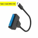 USB 3.0 Type C to SATA 22-pin Cable