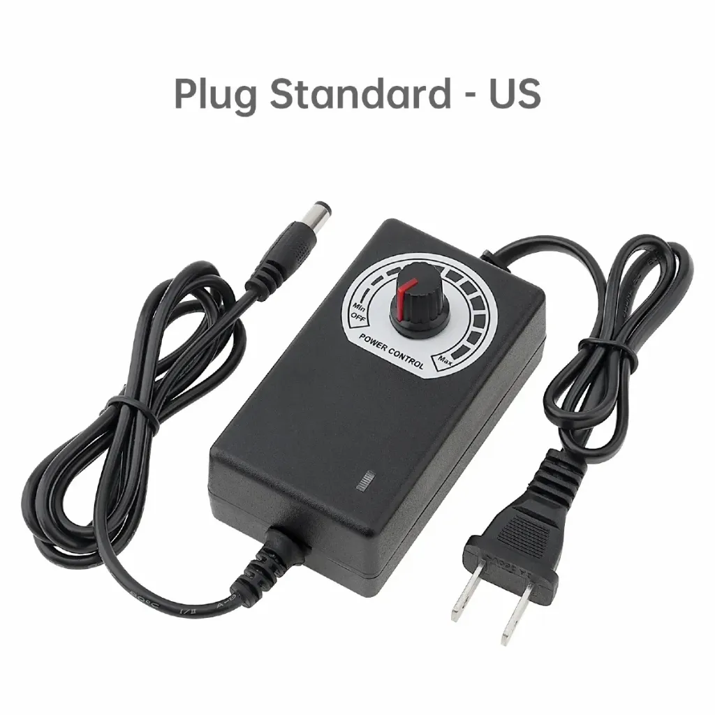 AC 220V to DC 3-12V 2A Adjustable Power Adapter