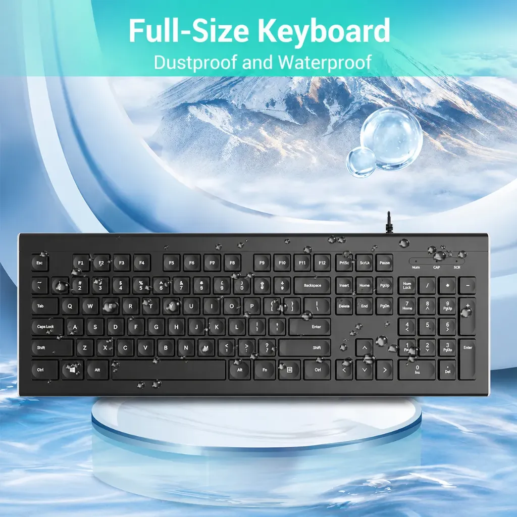 Ck450U Silent Wired Keyboard