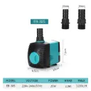 Ultra-Quiet Submersible Water Fish Pond Aquarium Fountain Pump
